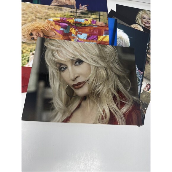 DOLLY PARTON PHOTO COLLECTION 8 x 10 LOT OF 22 Performance Press Candid etc - Picture 3 of 16